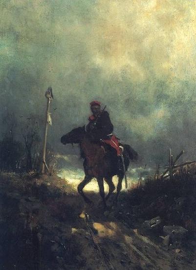 Maksymilian Gierymski Insurgent oil painting picture